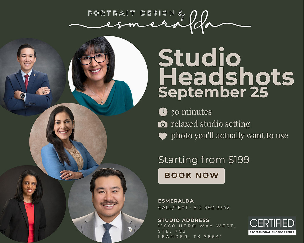 2026 Headshot update Portrait Design by Esmeralda