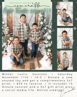 Portrait Design by Esmeralda Winter Holiday Specials 2023 2