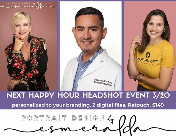 20240305 March Happy Hour Headshot Event