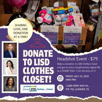2025 Give back Headshot Event Portrait Design by Esmeralda