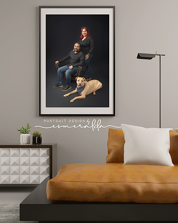2025 Portrait Design by Esmeralda In Studio Couples session 1