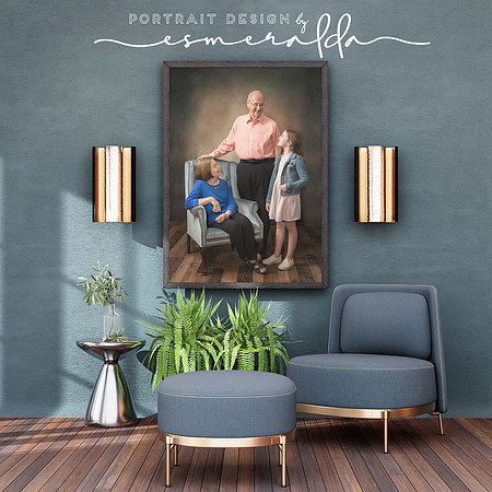 2025 Portrait Design by Esmeralda In Studio Generational session 2